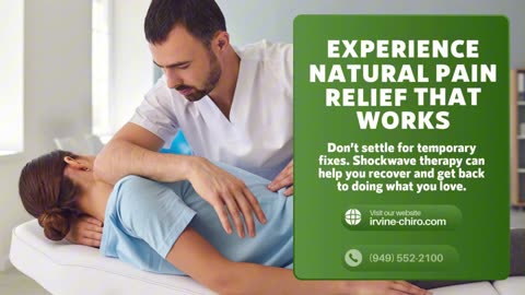 Shockwave Therapy - Advanced Healing Without Surgery or Medication