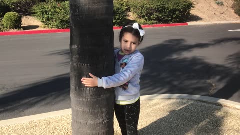 When a kid needs to Hug a Tree