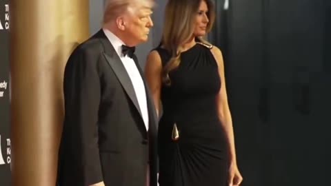 President Donald J. Trump and First Lady Melania Trump look stunning at the Kennedy Center