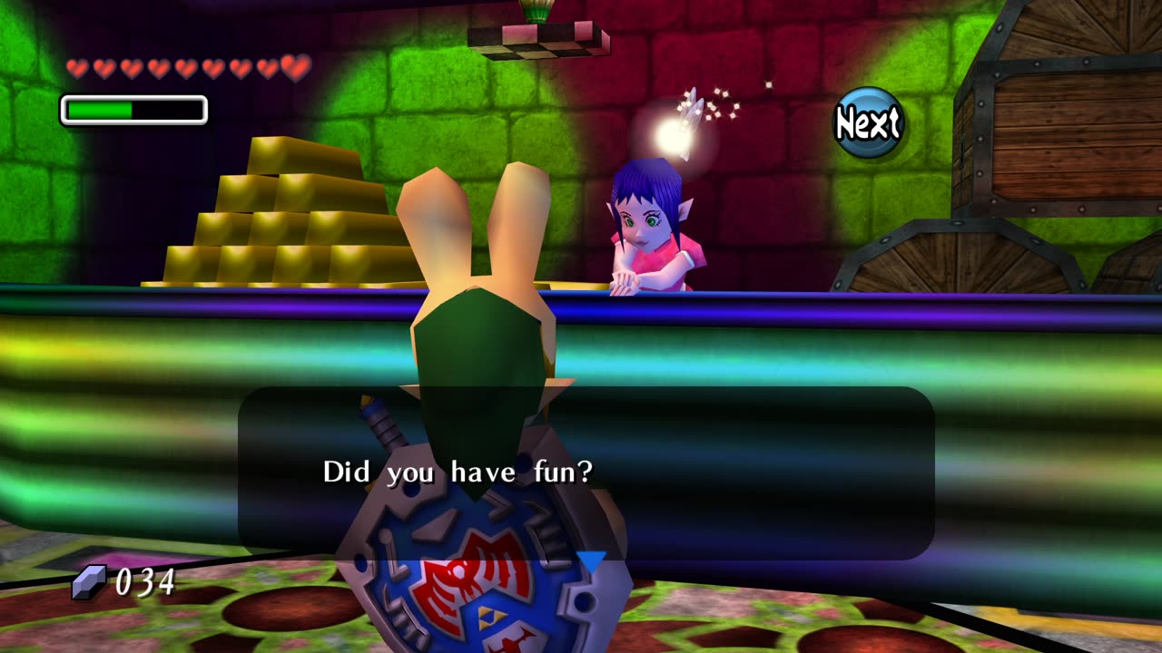 Legend of Zelda Majora's Mask - Maze minigame
