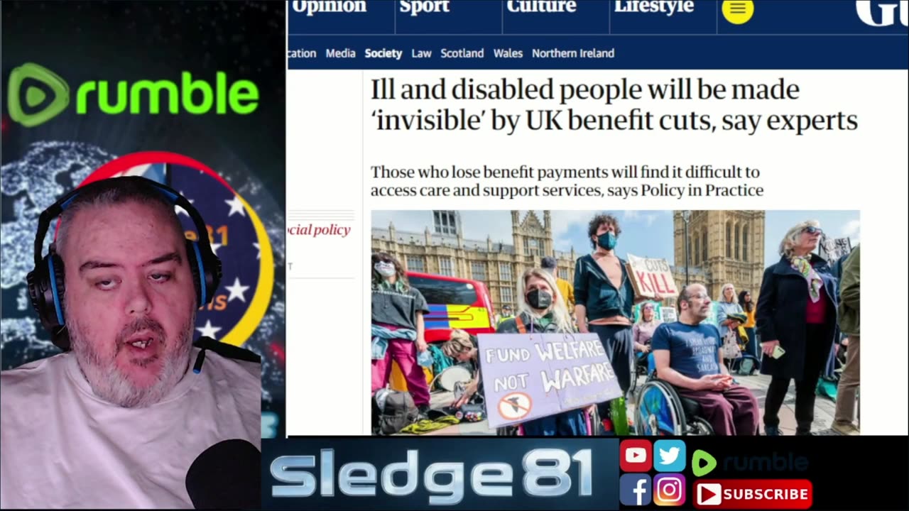 Ill and disabled people will be made invisible with benefit cuts in the UK