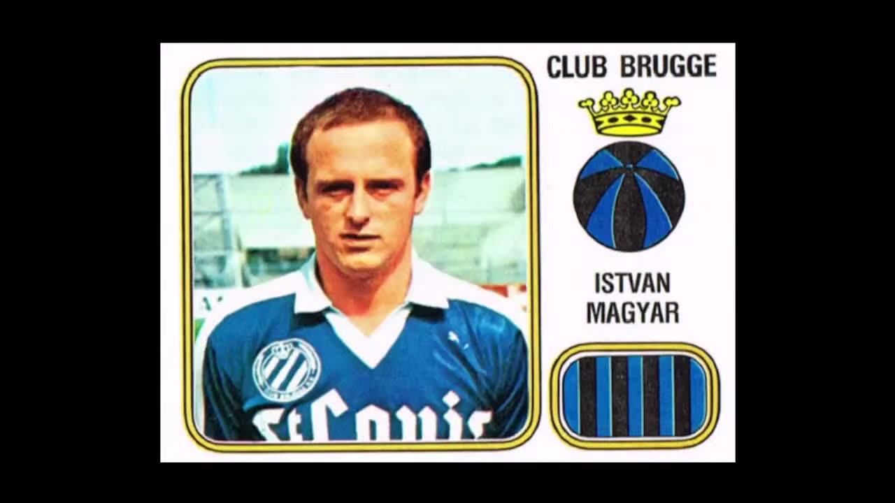STICKERS PANINI BELGIUM CHAMPIONSHIP 1981 ALL TEAMS