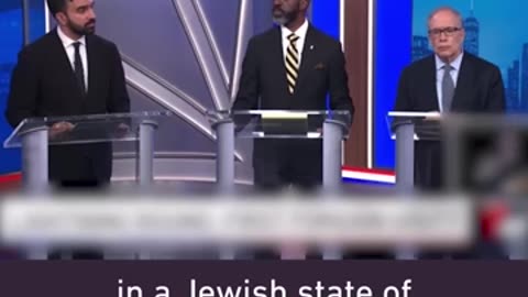 Breaking: 'Do you think Israel has a right to exist?': NYC mayoral debate questi