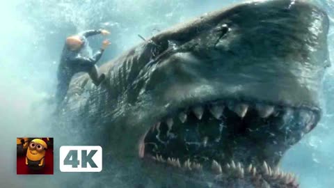 The Meg (2018) 4K - I'm Going to Make It Bleed Scene _ Movieclips