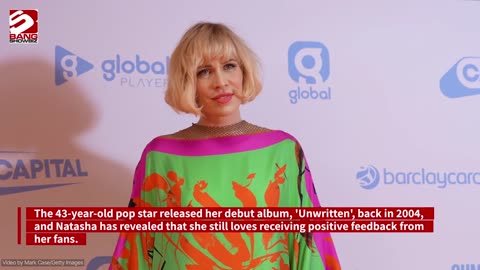 Natasha Bedingfield 'loves' hearing positive feedback from fans