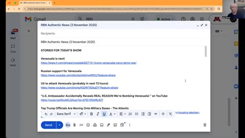 RBN Authentic News (3 November 2025)