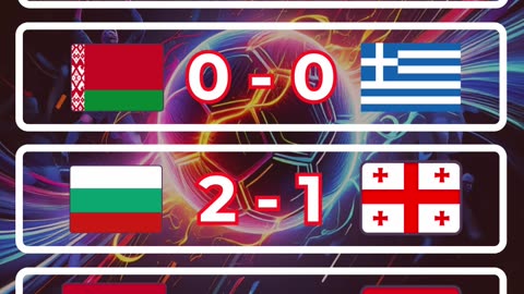 Resultado eliminatorias europeas del día 18 de noviembre