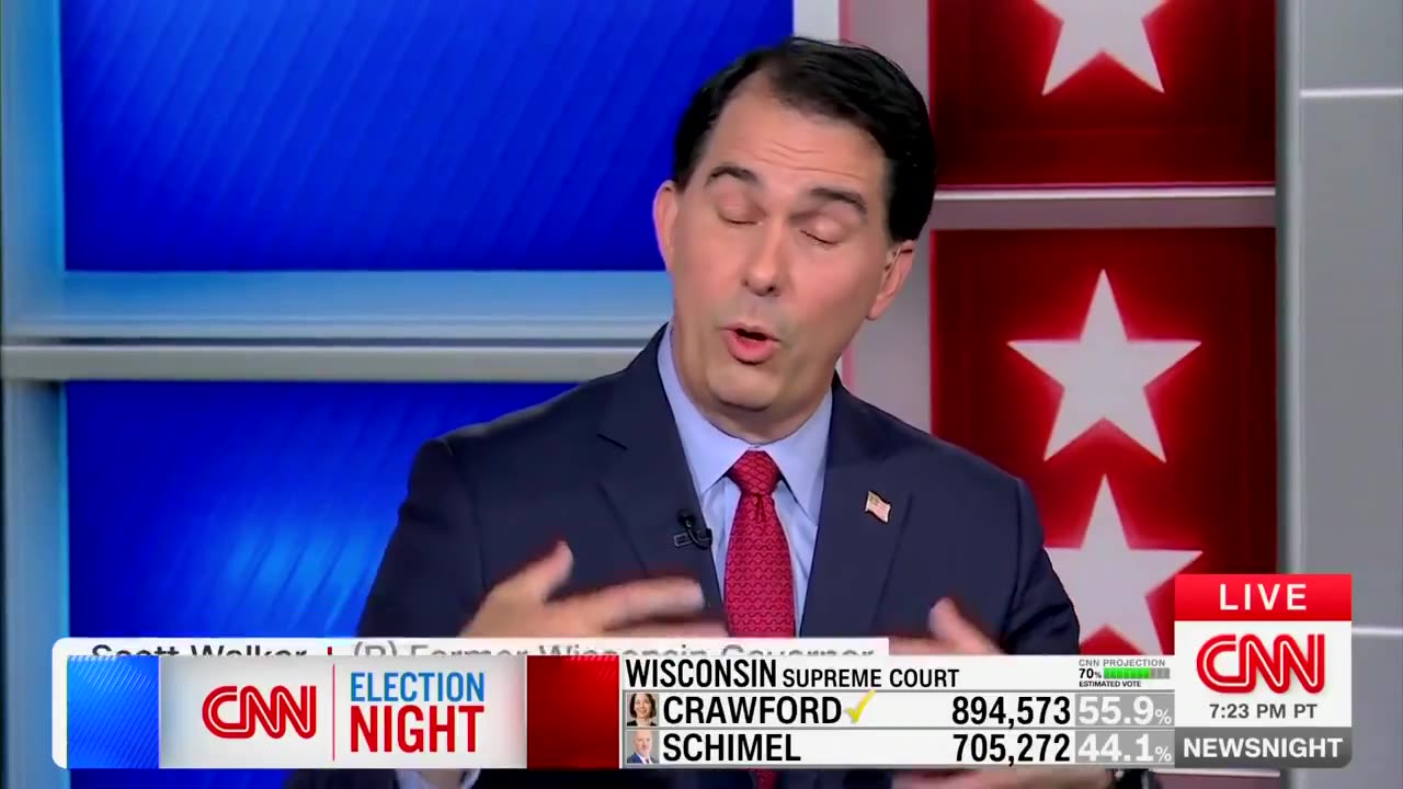 Scott Walker Dismantles Abby Phillip's Lies on Live TV