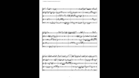 J.S. Bach - Well-Tempered Clavier: Part 2 - Fugue 02 (Woodwind Quintet)