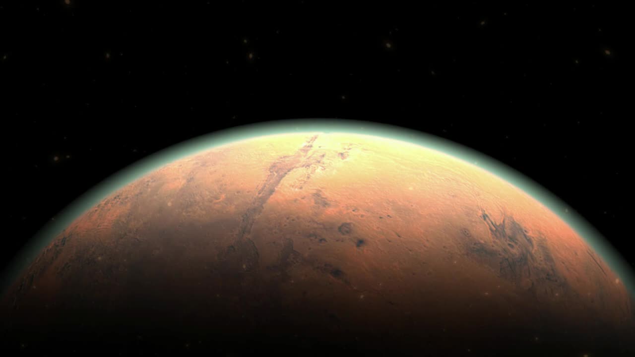 "Meditation on Mars 🌌 Deep Space Journey for Inner Peace