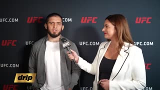 Islam Makhachev Backstage Interview _ UFC 322