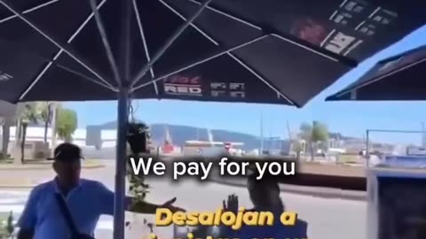 ISRAELIS evicted from a restaurant in Malaga, Spain