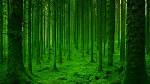 الغابة الساحرة بجودة 2K 🌲 Enchanted Forest in 2K 🌲✨