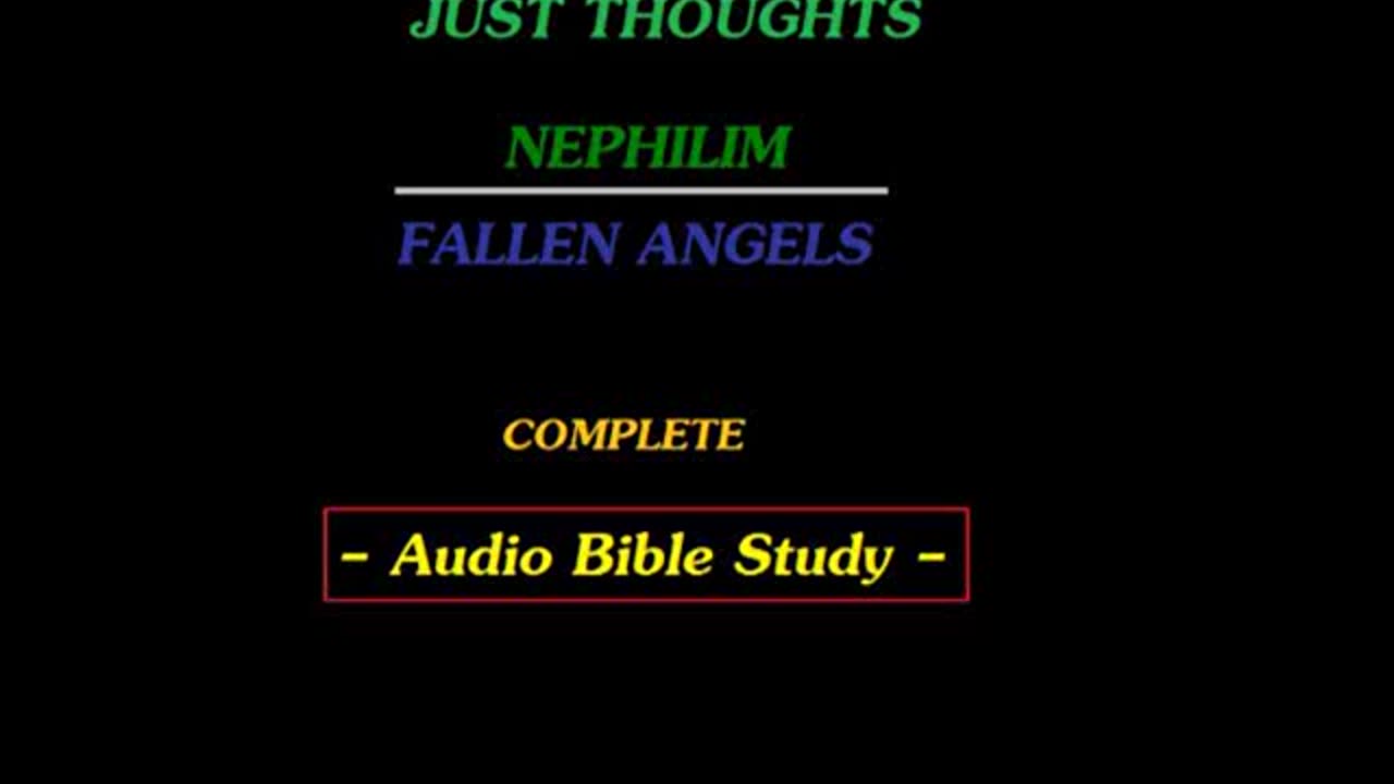 Just Thoughts - Nephilim / Fallen Angels (2011) Retro