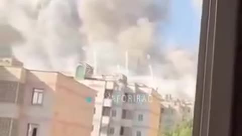 Strikes in western Iran