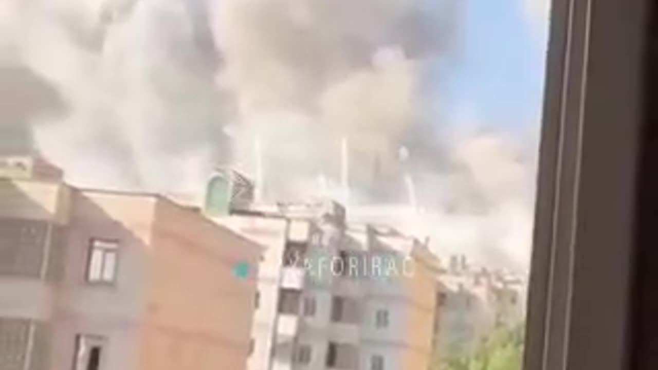 Strikes in western Iran