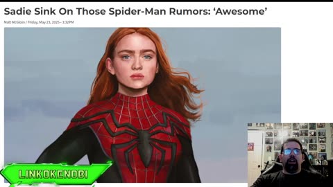 Sadie Sink Discusses Spider Man Casting Rumors