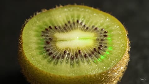 Glass kiwi cutting ASMR