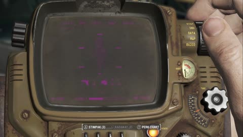 my pip boy in fallout is off
