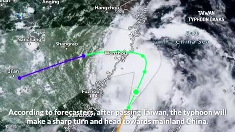 Un puissant typhon dévaste Taïwan et se dirige vers la Chine