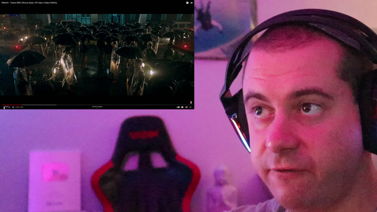 GAMER REACTS - Martin - Teaser [4K] Dhruva Sarja AP Arjun Uday K Mehta