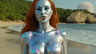 ALIEN BEACH BABE