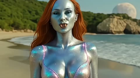ALIEN BEACH BABE