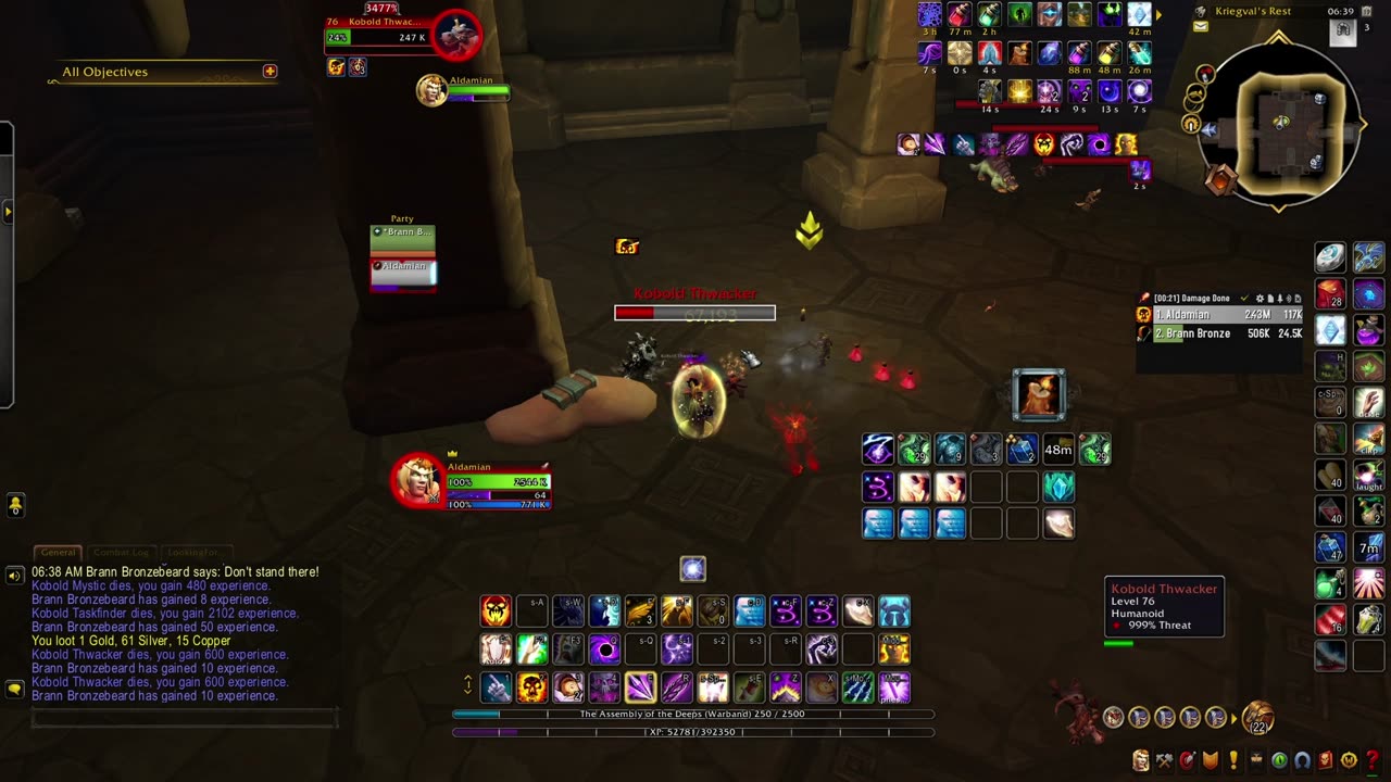 WoW│Testing SHADOW PRIEST in Open World Questing/Farming - War Within