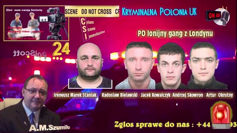 Kryminalna PO lonia - Polski gang odebrał młode życie - Anglia