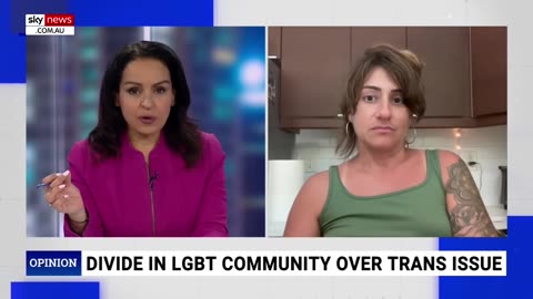 Trans activists yell at based lesbians, and lefties are losing it.