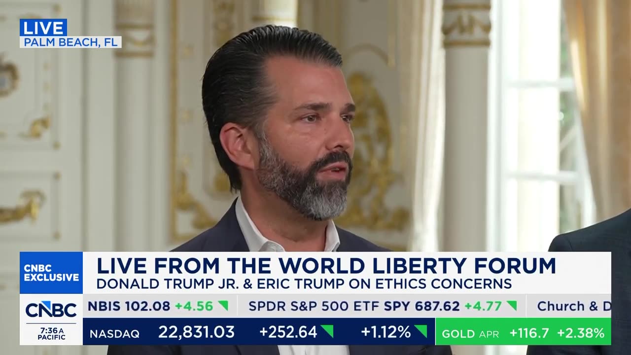 Don Jr. defiant on dad's blatant corruption: 'They put us in this position'