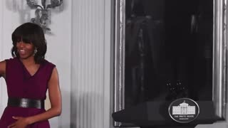 Michelle Obama: "As a black woman, I had to make sure to show people my feminine side"