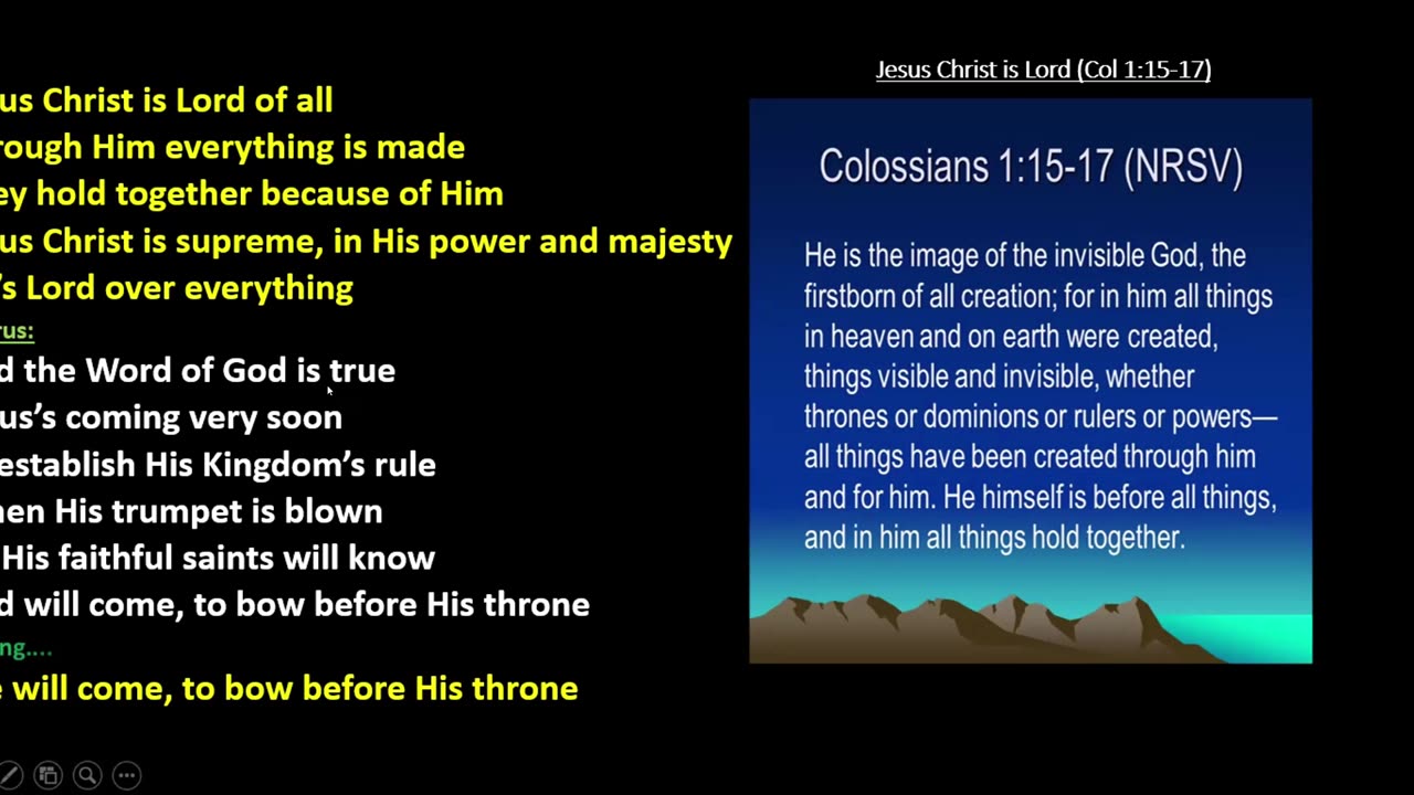 JESUS CHRIST IS LORD OF ALL BY EDDIE