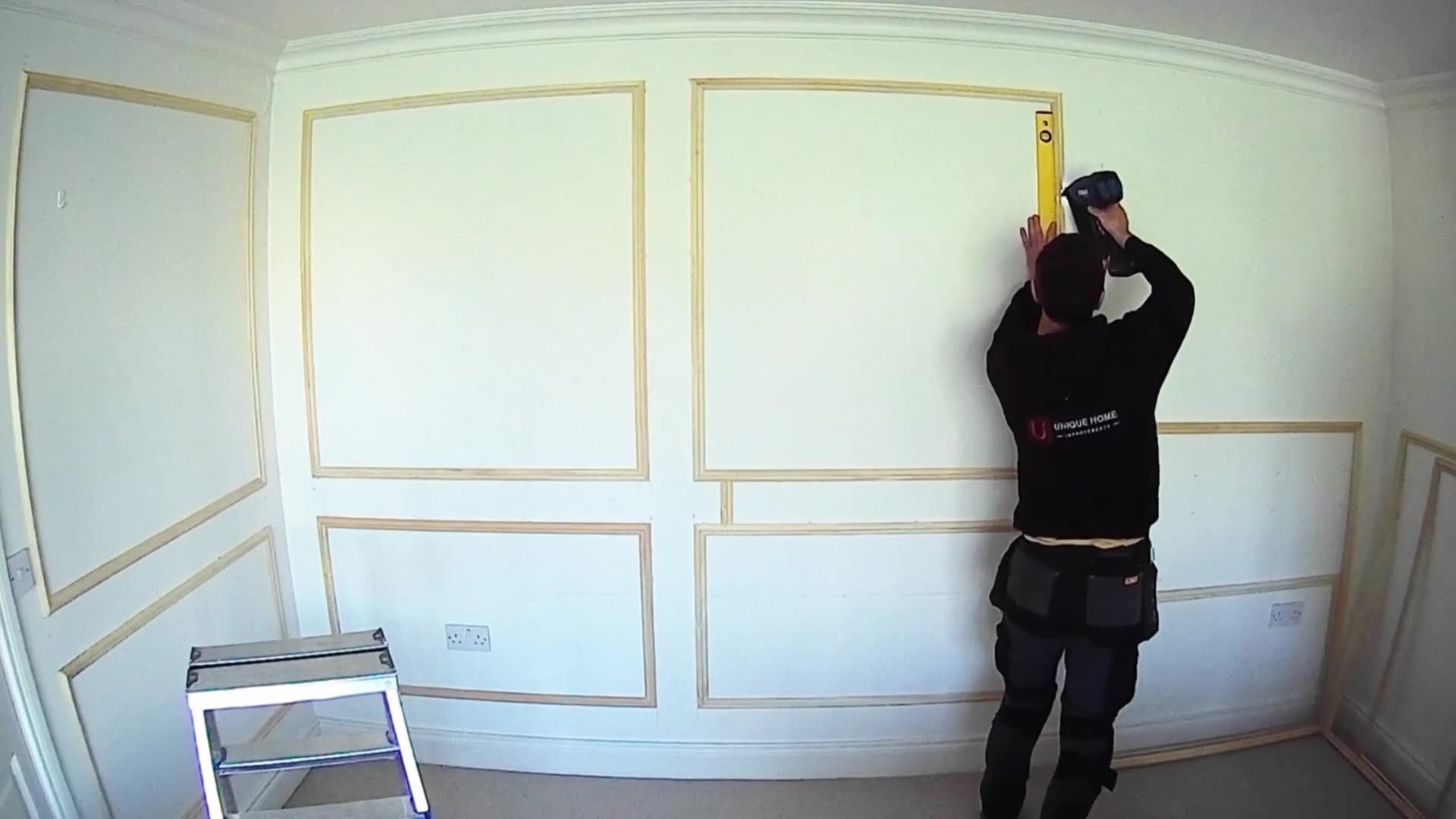 Step-by-Step: Installing Picture Frame Moulding Wainscoting in Your ...