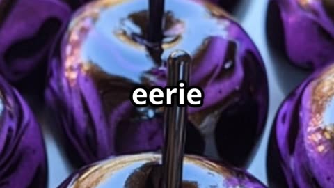 🖤 Black Poison Swirl Candy Apples Recipe