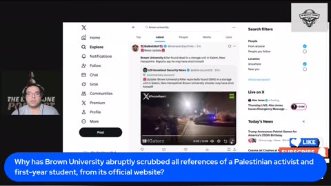 Breaking Brown shooter reportedly found dead in Salem storage unit