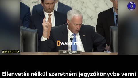 【HU】Ron Johnson szenátor szisztematikusan aláássa a COVID-19 oltással kapcsolatos narratívát