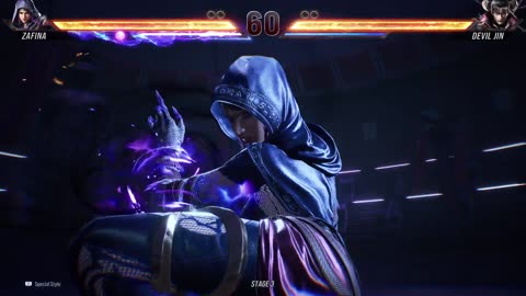 Tekken 8 Zafira Gameplay