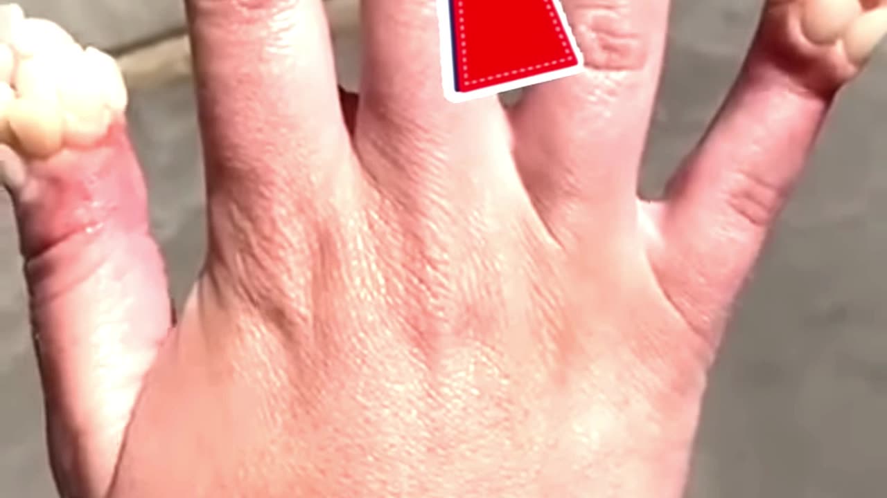 Human Nails Covered in Teeth!