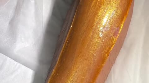 📍Leg Waxing in California Using Sexy Smooth Golden Allure Hard Wax | @skin_by_pris
