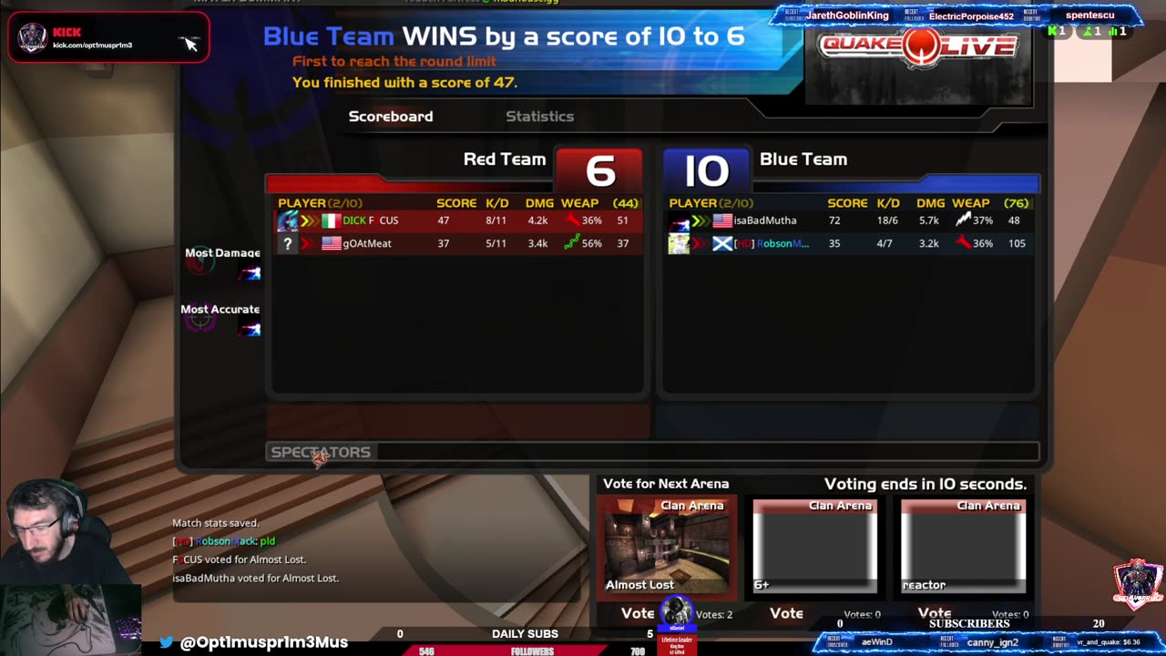 first rumble stream
