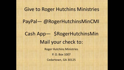 Roger Hutchins Ministries