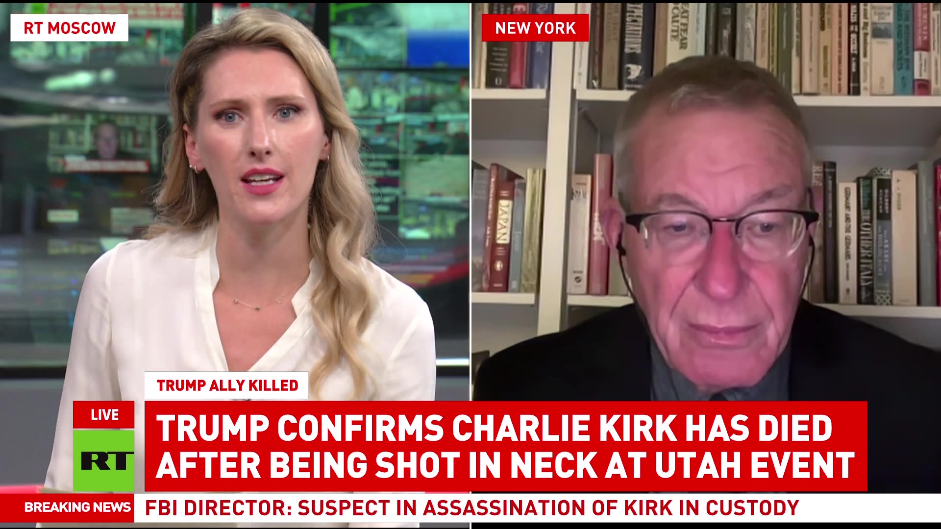 America is breaking down quite rapidly; polarisation is intense — Daniel Lazare