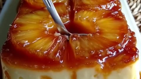 Sobremesa 🍰 de abacaxi 🍍