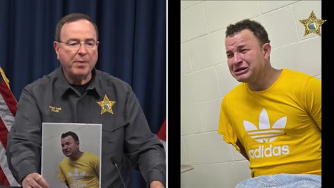 Sheriff Grady Show’s Mug Shot of SOBBING Tren De Aragua Gangbanger