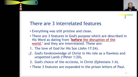 RE 411 Evil and Sin Entered Into the World, Resulting in Total Disruption