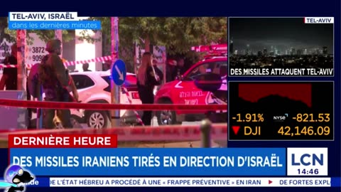 Israël visé par «des dizaines de missiles balistiques iraniens» on va vers la paix...