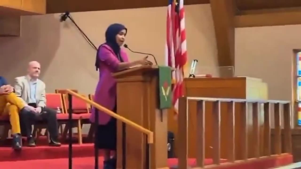 Ilhan Omar disparages Charlie Kirk inside of a churh