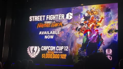 Street Fighter 6 Year 3 Character Reveal Trailer! - Live Crowd Reaction at Summer Game Fest 2025!
