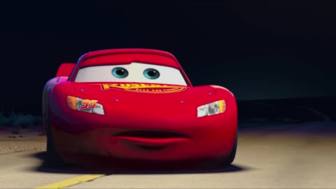 Cars Lightning Mcqueen Lost In The Dark and Under a Street Light